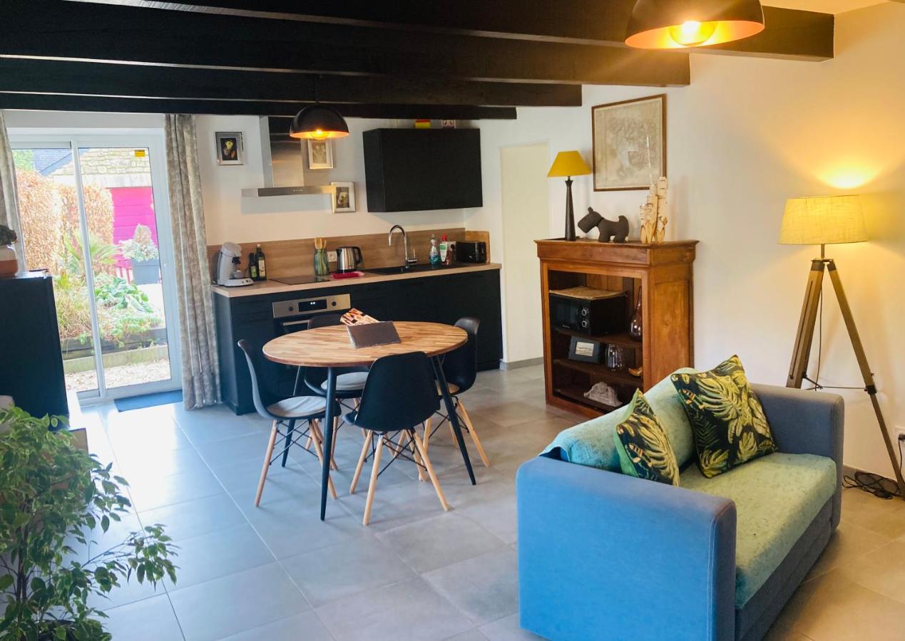 Charmante Petite Maison Renovee Quistinic エクステリア 写真